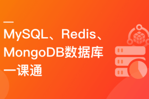 MySQL、Redis、MongoDB 数据库一课通（已完结，视频+资料代码）