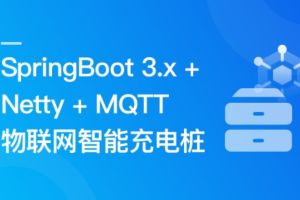 SpringBoot 3.x + Netty + MQTT 实战物联网智能充电桩|已完结